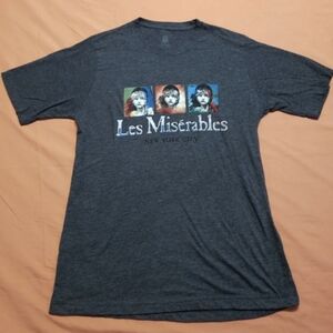 Les Miserables Les Miz Brand Shirt Size Woman's Small Broadway NY Play Musical